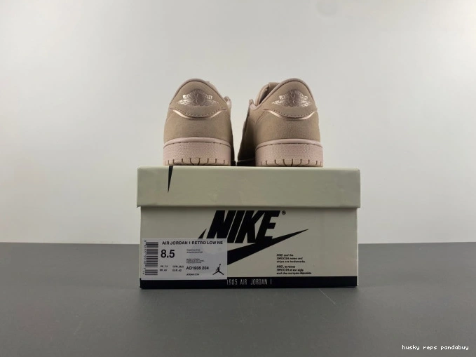 Rep Husky 1 Particle NS Low Retro AO1935-204 Jordan Beige 0709